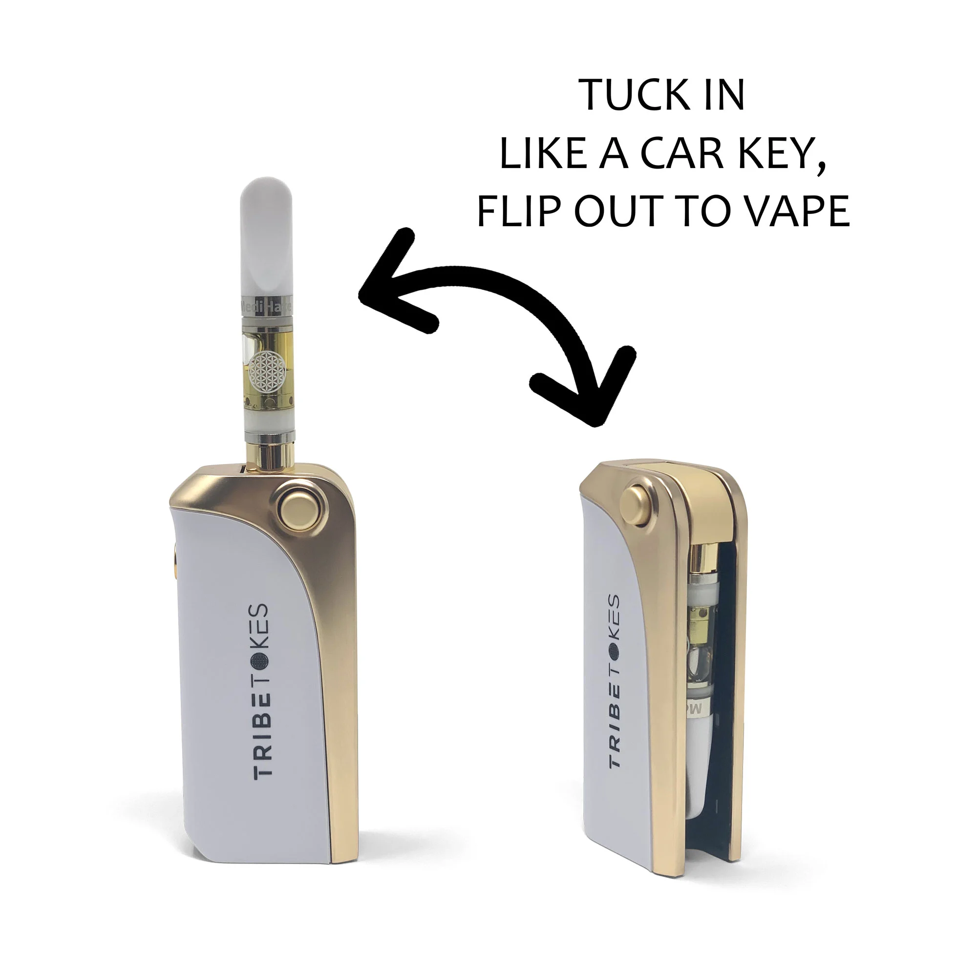 HHC Vape Starter Kit | Saber Battery + Cartridge Bundle - Image 3