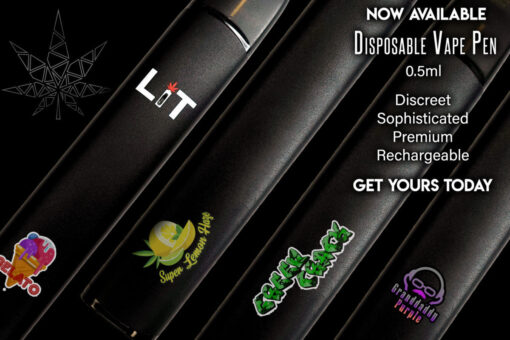 LiT Disposable Vape Pen (THC or CBD) - Image 2