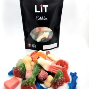 LiT X Eddies Edibles – Mixed Variety Gummy Candy Edibles Large (25 pcs x 1000mg)