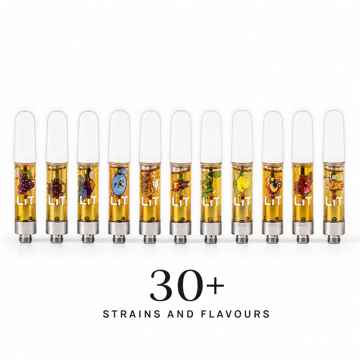 LiT Vape THC Refill Cartridges (500mg) - Image 4
